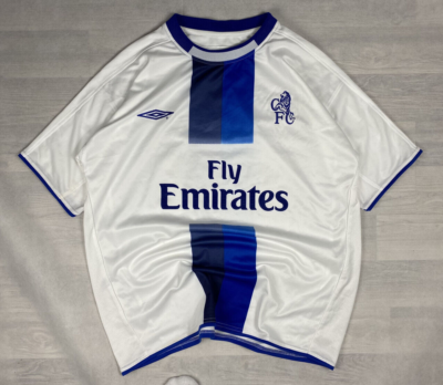 Vintage Chelsea FC 2003/2004 Away Retro Rare Football Soccer