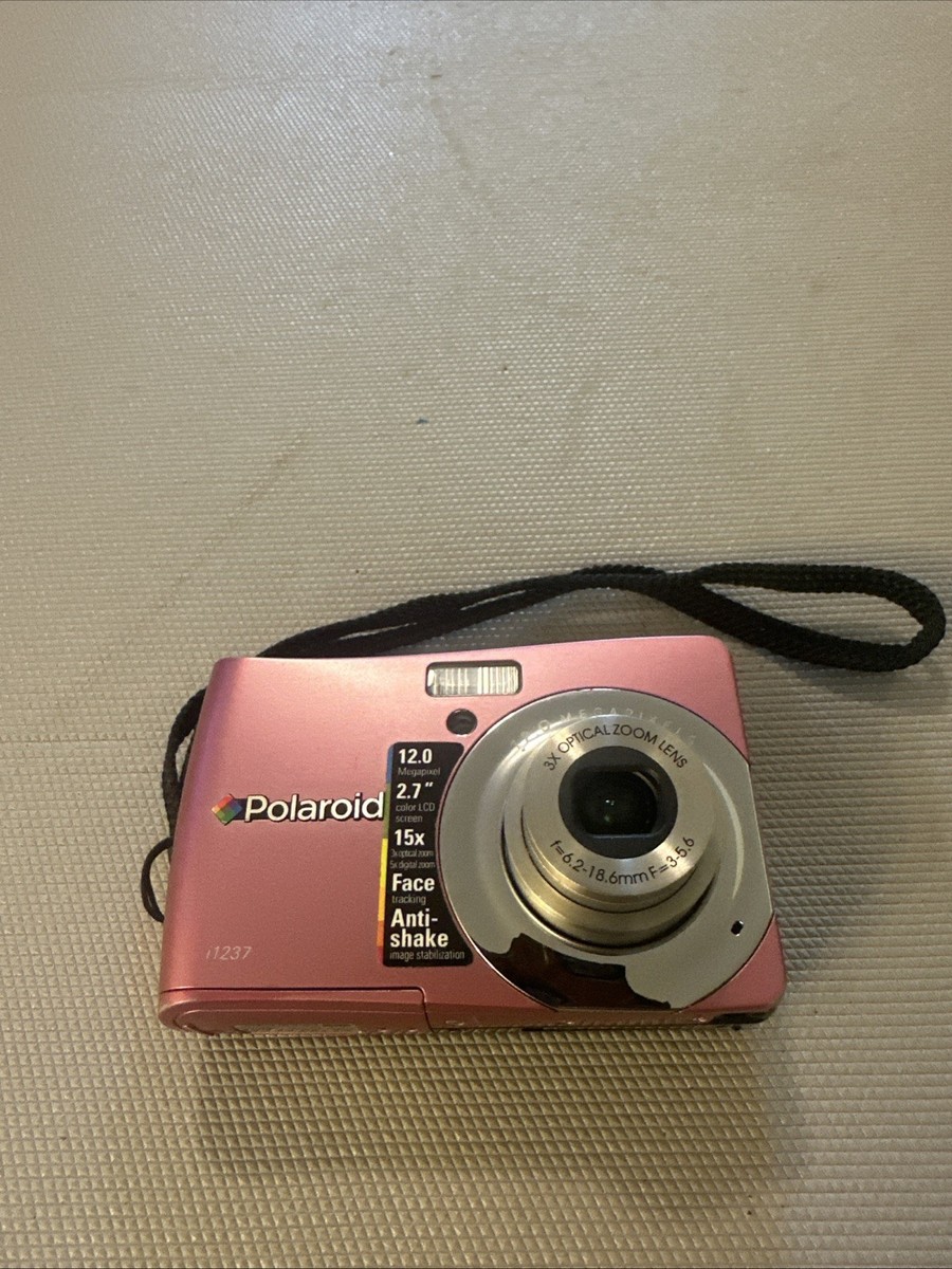 Polaroid i1237 Digital Camera PINK For Parts | eBay