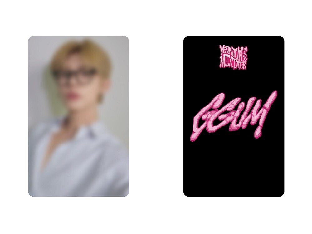 TXT YEONJUN's Mixtape: GGUM JAPAN POB PHOTO CARD weverse UMS