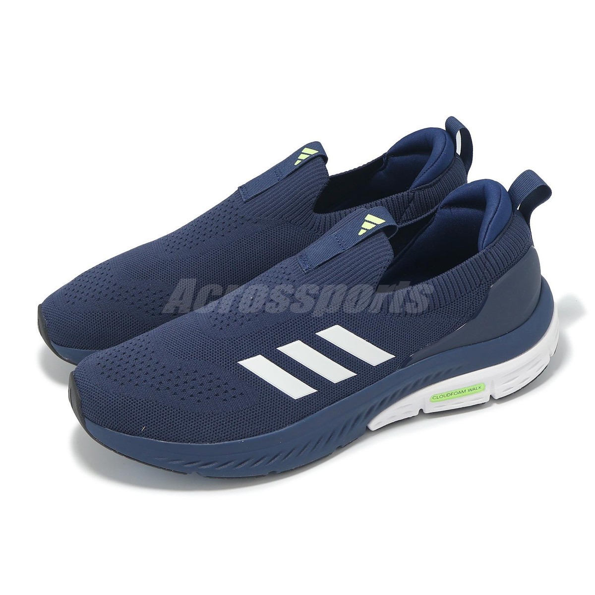adidas Cloudfoam Walk Lounger Dark Blue Cloud Men Casual Shoes