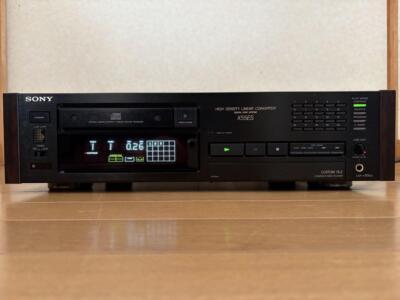 SONY CDP-X55ES CD Player High Density Linear Converter Color Black