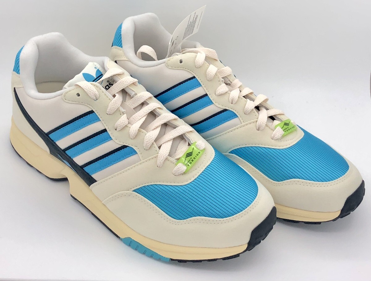 Adidas ZX 1000 C Athletic Sneaker Retro Cream/Black/Blue FW1485
