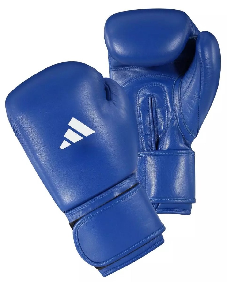 Adidas IBA Licensed Boxing Gloves Amateur Olympic Leather Fight