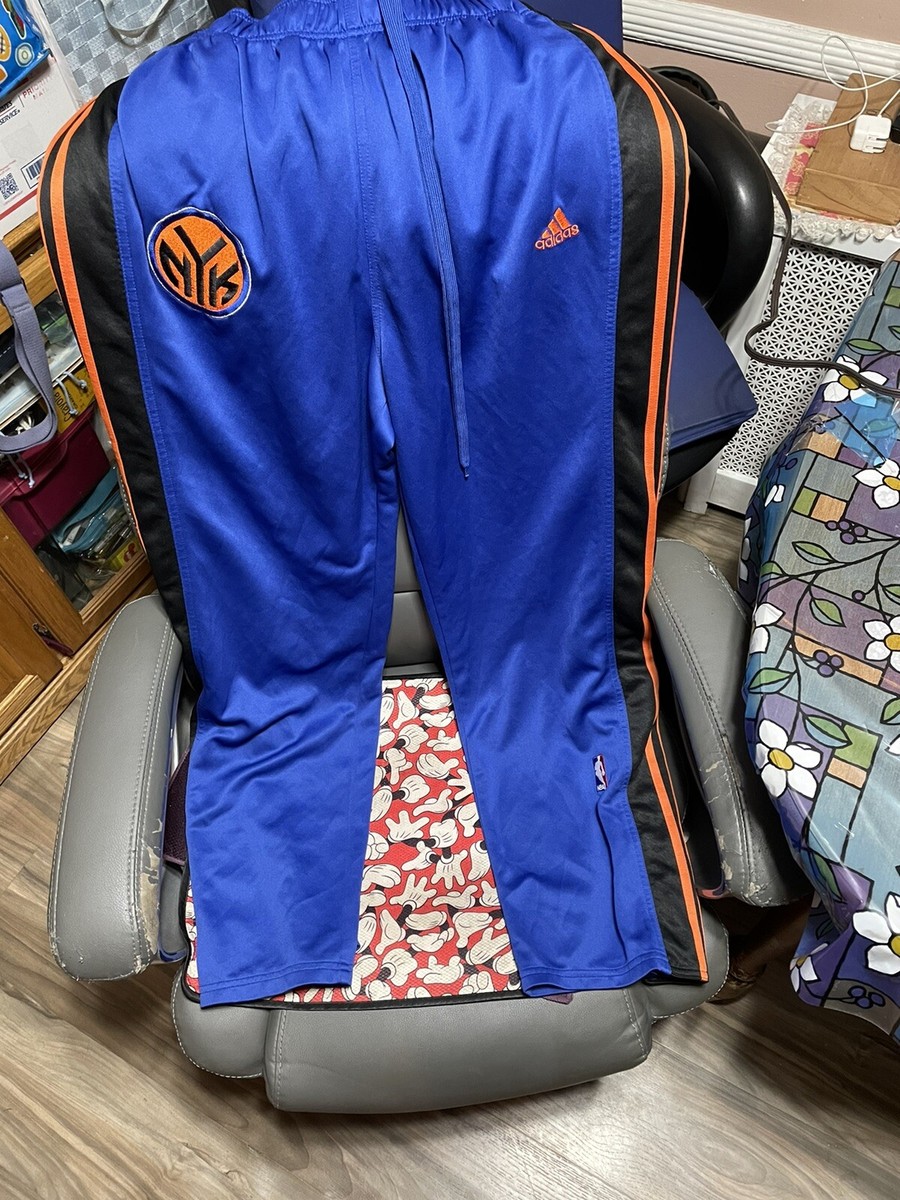 NBA NY Knicks Authentic Used Warm Up Pants Size XXLT Tall Button