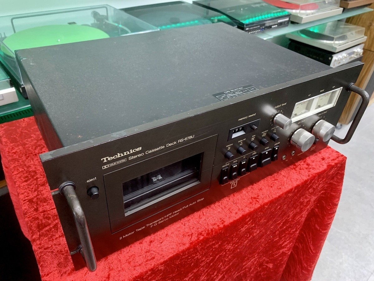 TECHNICS RS-678U Rare Stereo Cassette Deck 2 Motors Vintage 1977