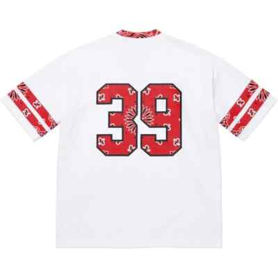 Supreme Bandana Football Jersey White | eBay
