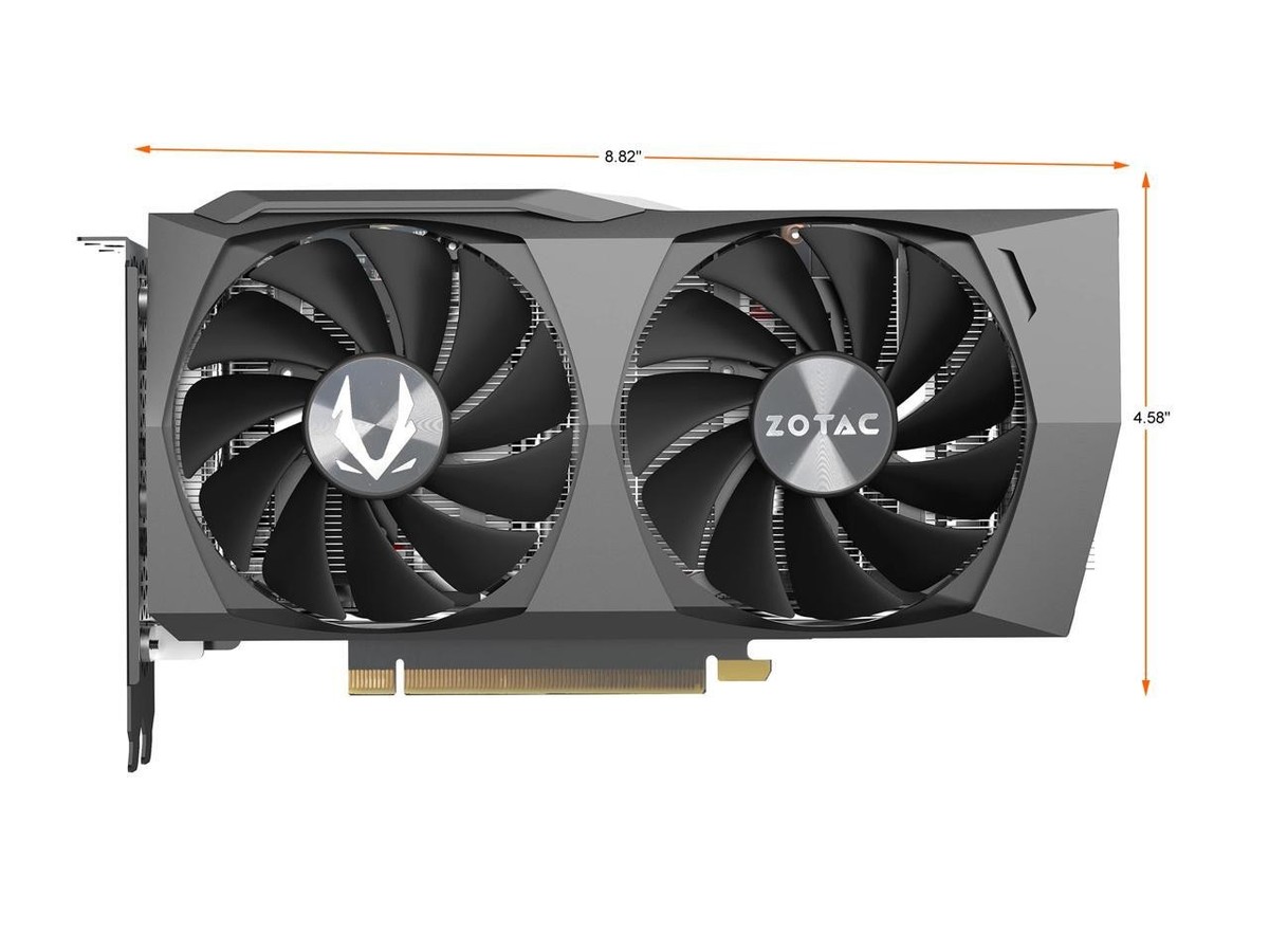 ZOTAC GAMING GeForce RTX 3060 Twin Edge 12GB GDDR6 192-bit 15 Gbps