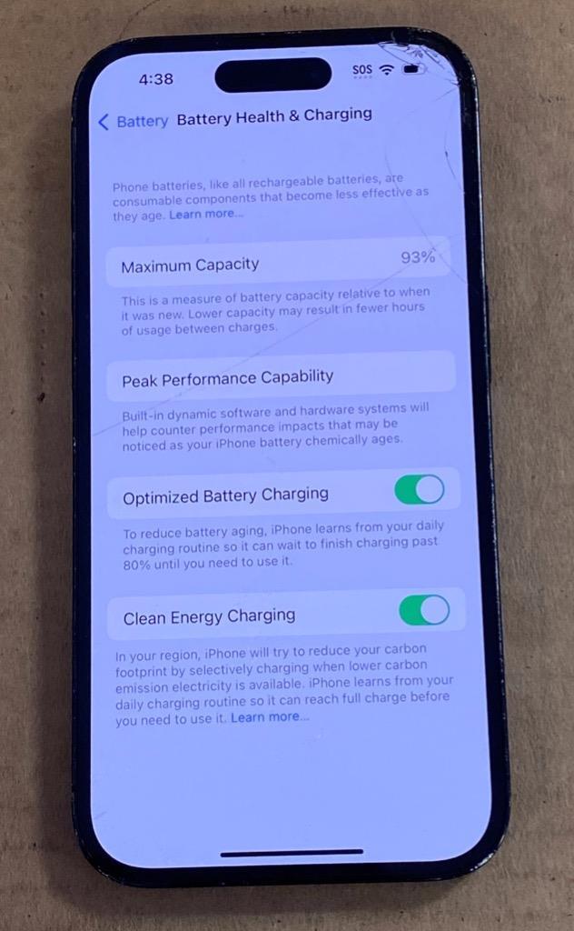 APPLE IPHONE 14 PRO 256GB SPACE BLACK (T-MOBILE) PLEASE SEE