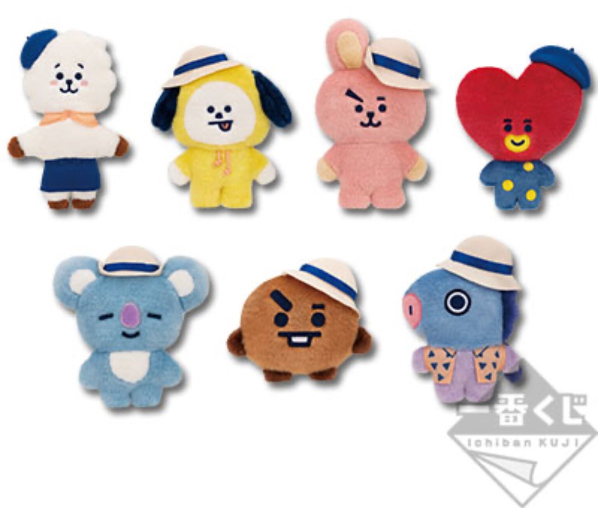 Official Ichiban Kuji BT21 BTS Character HAPPY CAMP JAPAN Limited