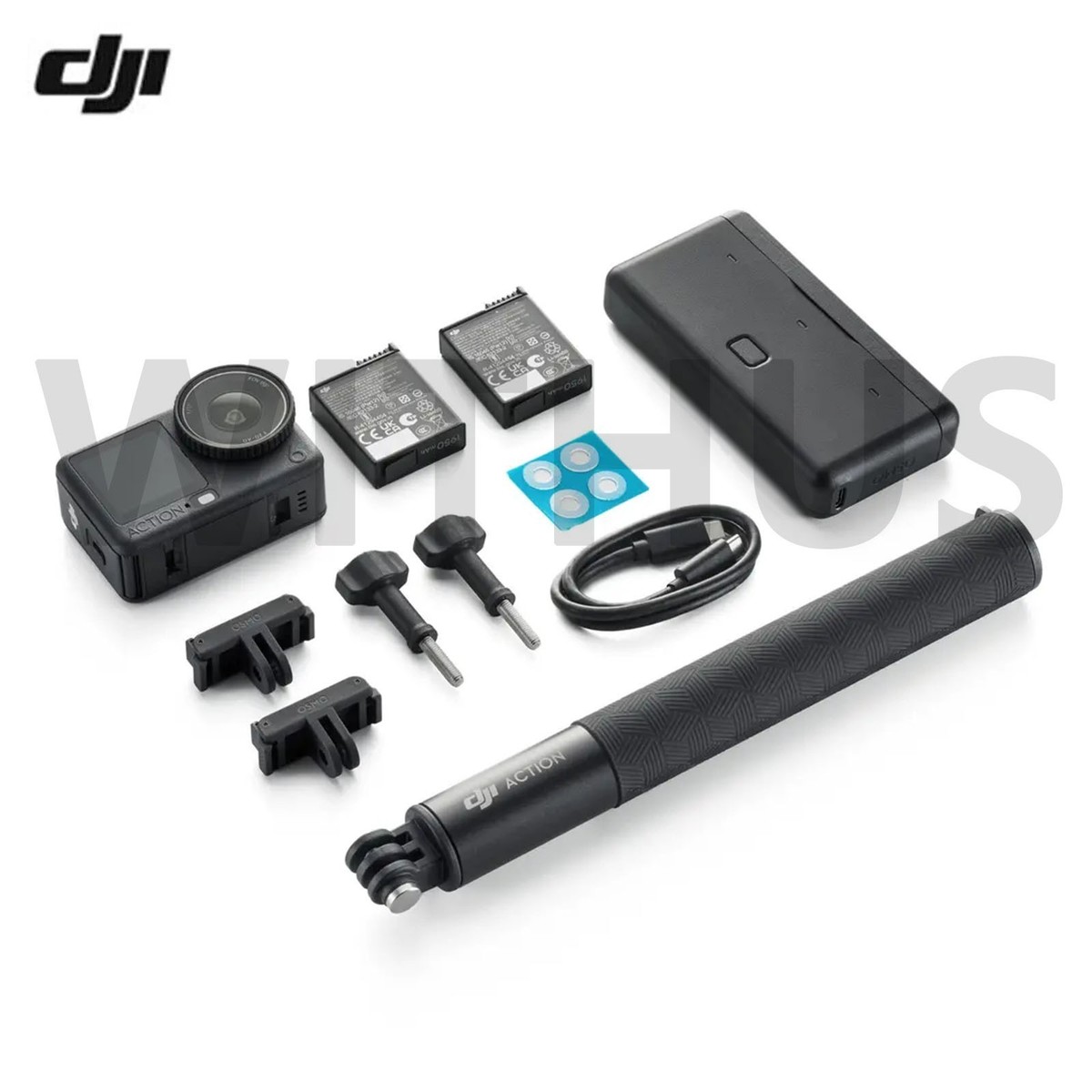 DJI Osmo Action 6 Enhanced Combo - 4K OLED Variable Aperture