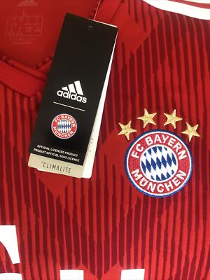 ADIDAS FC Bayern Munich Jersey 2018/2019 NWT L Women's MSRP $90 | eBay