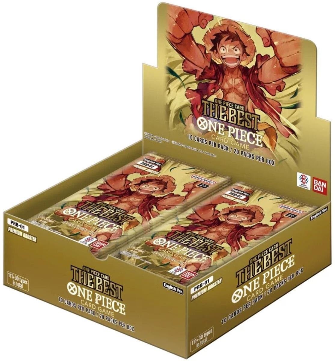 One Piece TCG Premium Booster Box PRB-01 PRB01 PRB1 - ENG ENGLISH