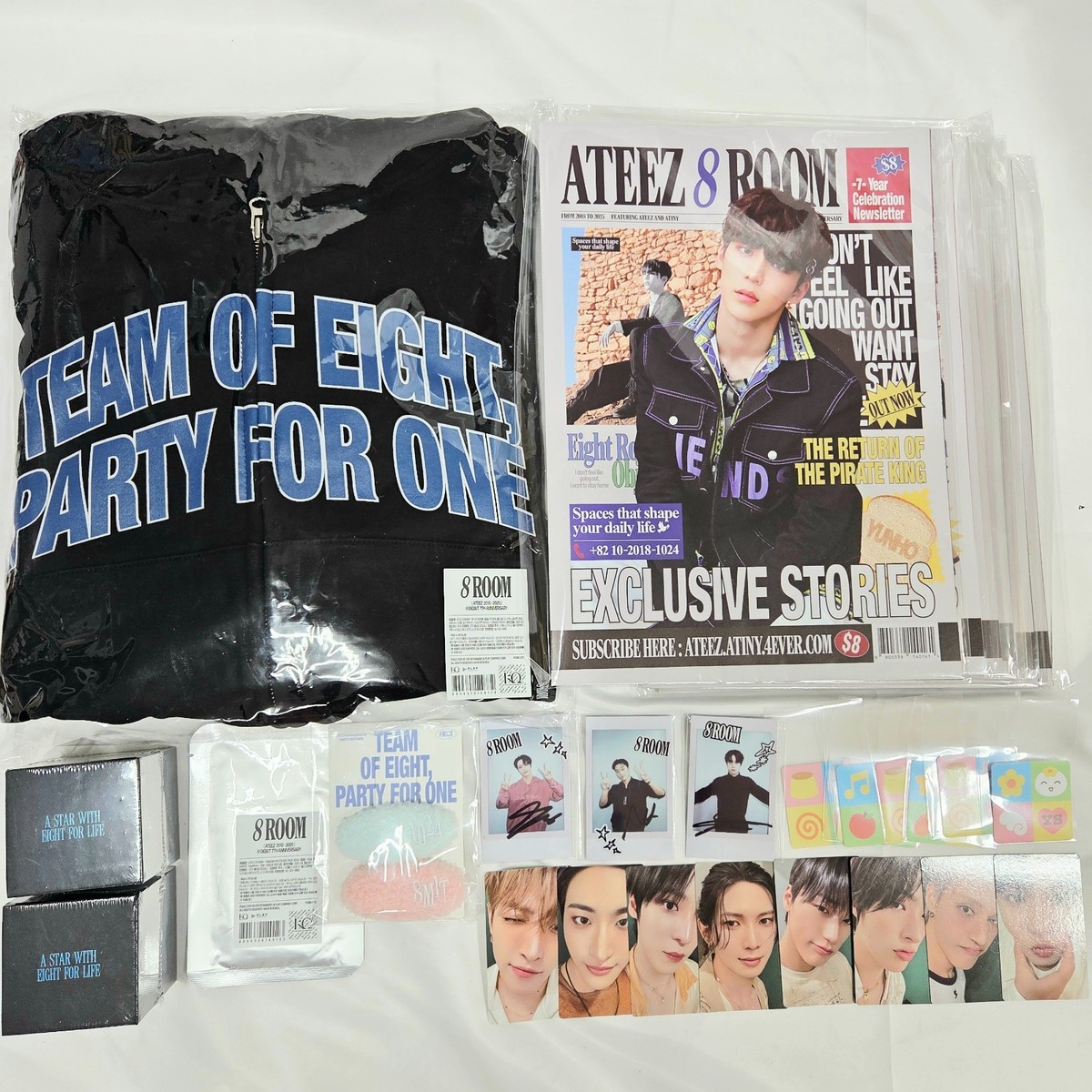 ON HAND] ATEEZ POP-UP 8ROOM OFFICIAL MERCH MD +Tracking | eBay