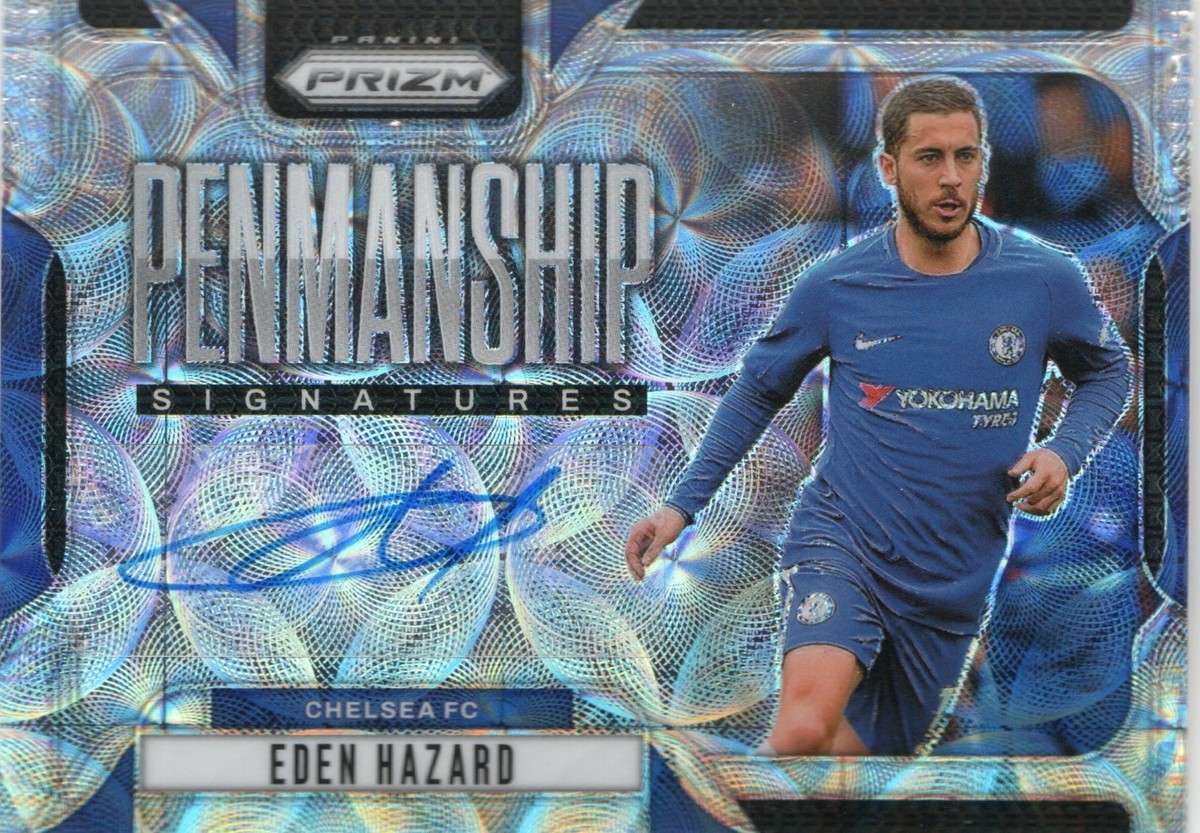 2024-25 Panini Prizm EPL Penmanship Prizms Choice #P-EH Eden
