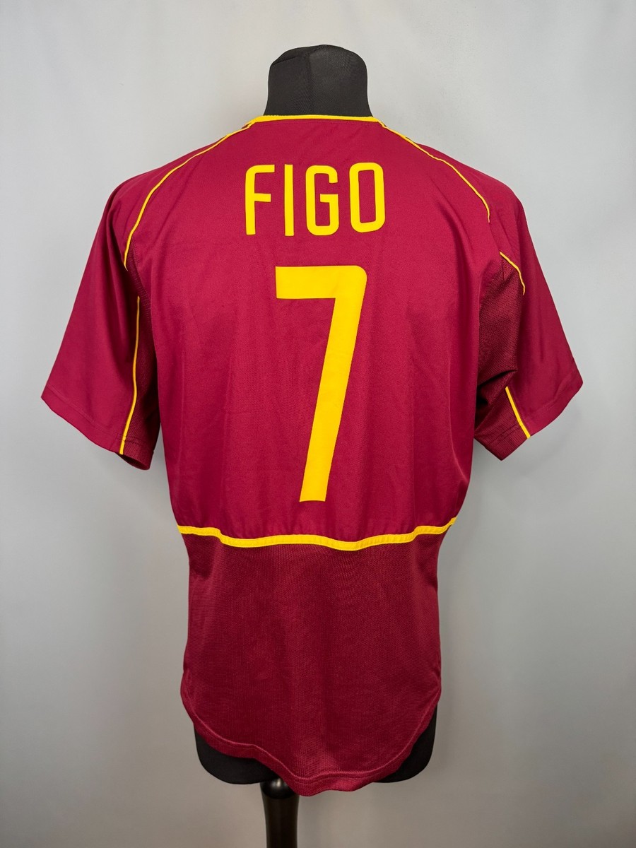 PORTUGAL 2002 2003 FIGO HOME SHIRT FOOTBALL SOCCER JERSEY NIKE
