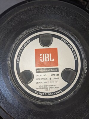JBL Speaker 2241H 18