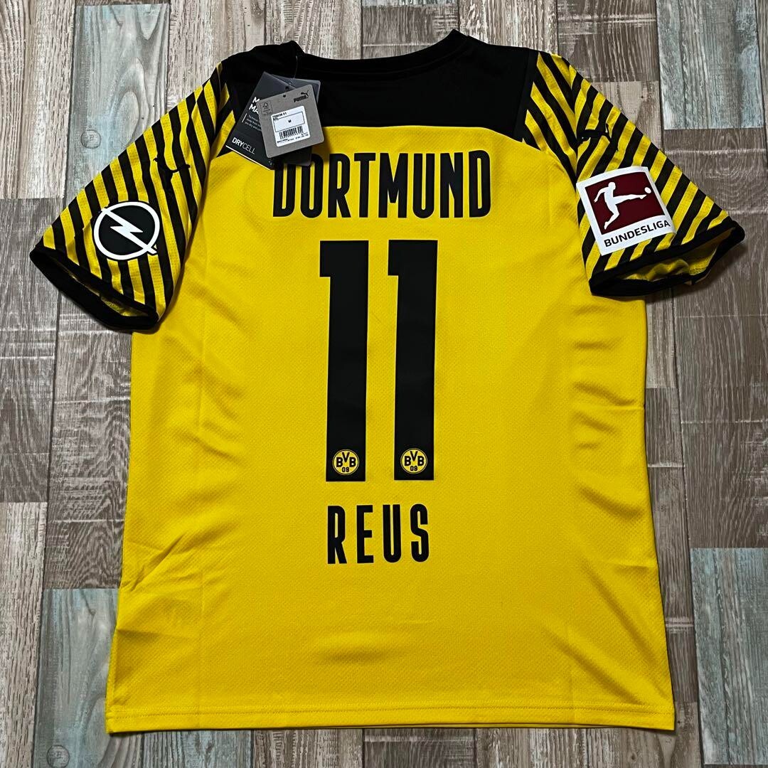NWT REUS 11 S Borussia Dortmund 2021 2022 Home yellow TRIKOT Shirt