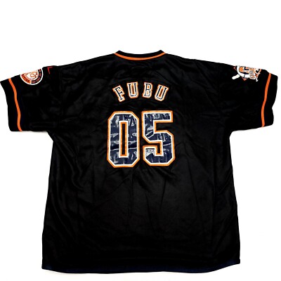 Vintage 1992 FUBU New York Limited Edition Jersey Orange Men's | eBay