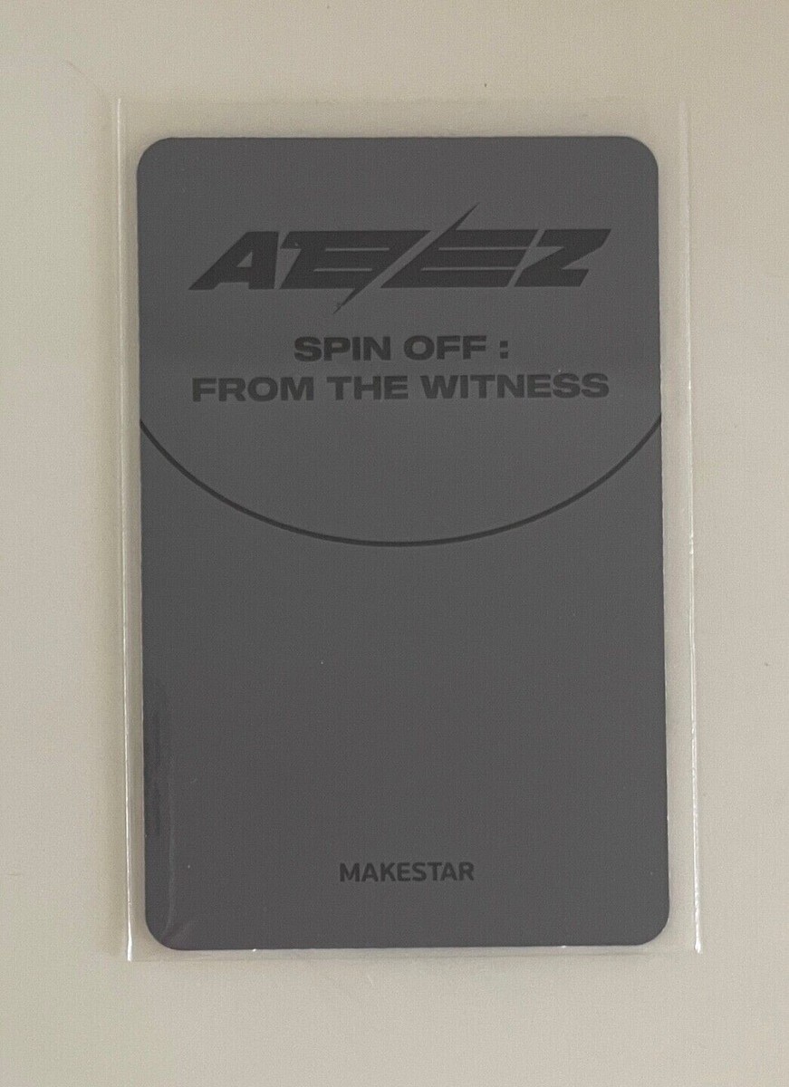 ATEEZ witness PVC makestar 3 ラキドロトレカ ウヨン ATEEZ SPIN OFF