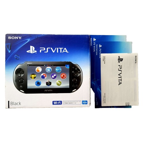 USED PS Playstation vita Wi-Fi model SILVER PCH-2000 ZA25 JAPAN