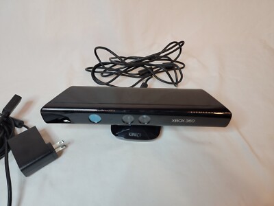 Microsoft Xbox 360 Kinect Connect Black Sensor Bar Official Model