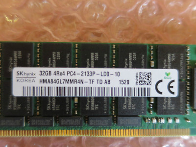 SK Hynix 32GB 4Rx4 PC4-2133P DDR4 REG-ECC DIMM HMA84GL7MMR4N-CPB