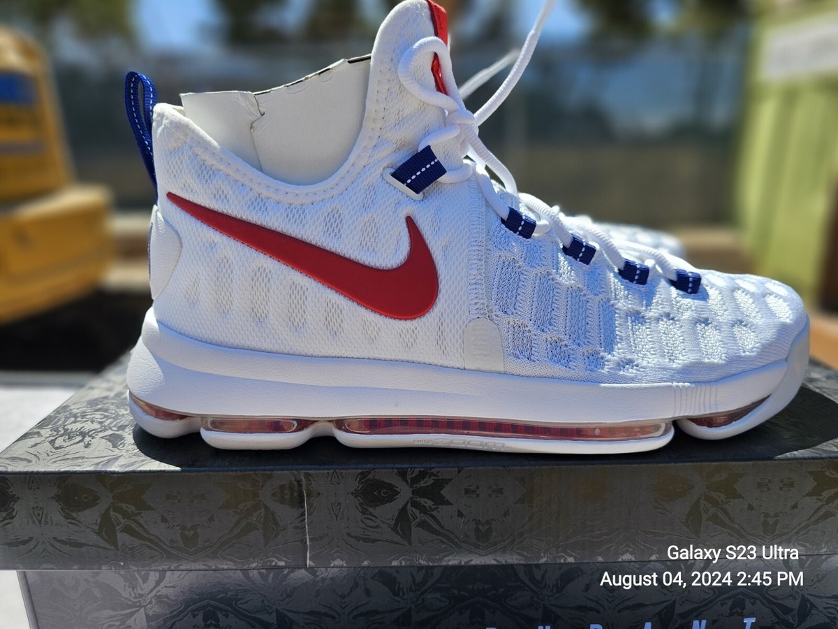 Nike Kevin Durant KD 9 USA Performance Basketball Shoes- 843392