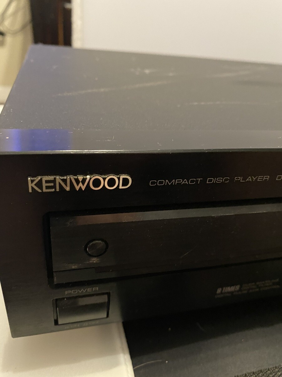 Kenwood DP-3010 Compact Disc Player Single Black Player No Remote