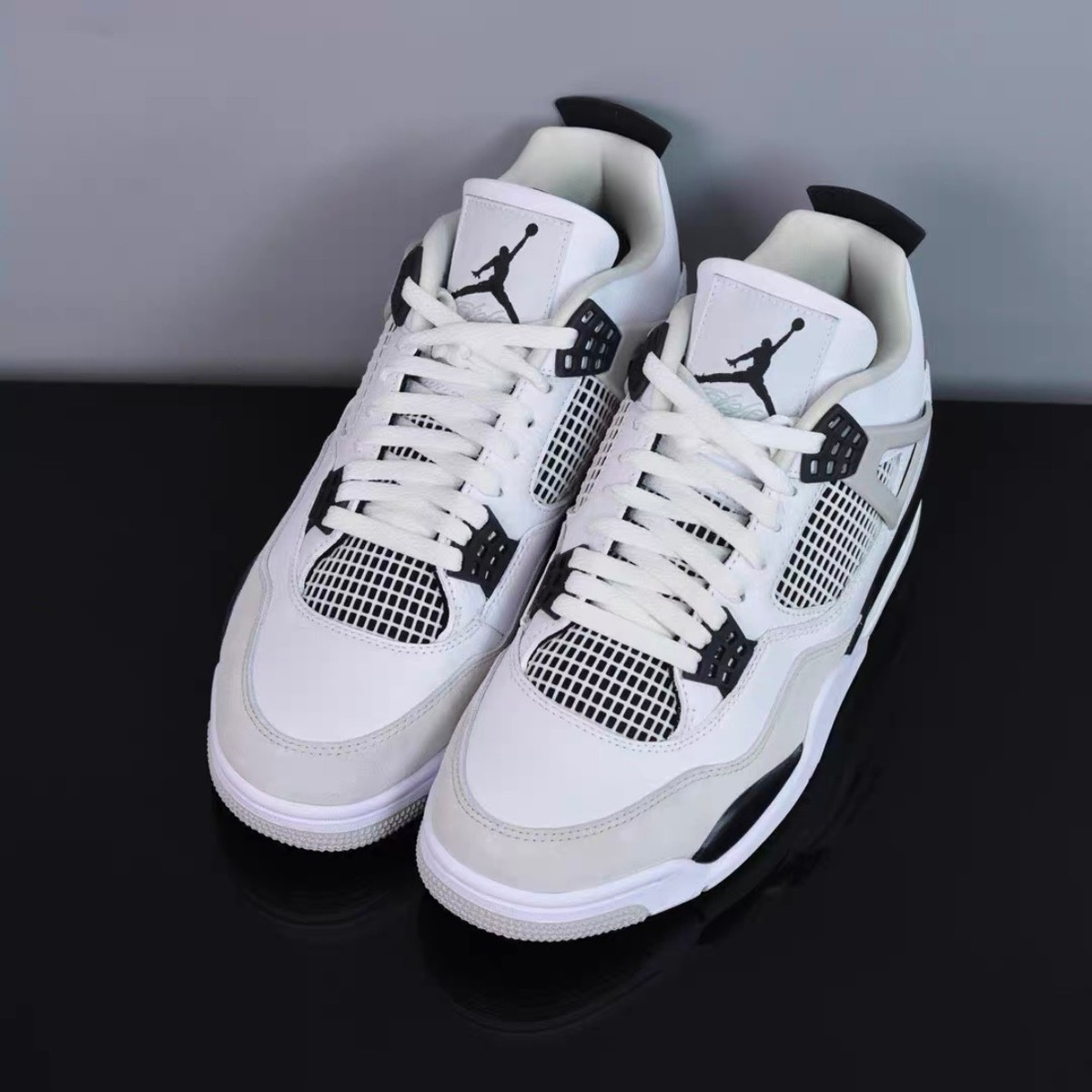 Size 7 - Jordan 4 Retro Mid Military Black for sale online | eBay