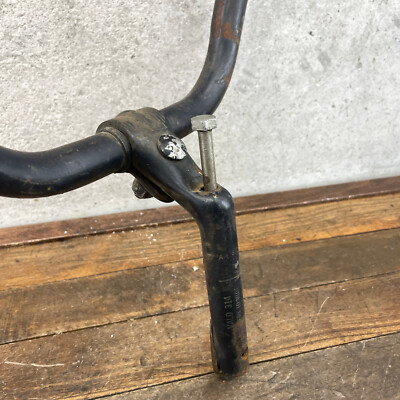 Old School BMX Box Bar Handlebar Stem WALD Neck Pad OG 70s 1980s