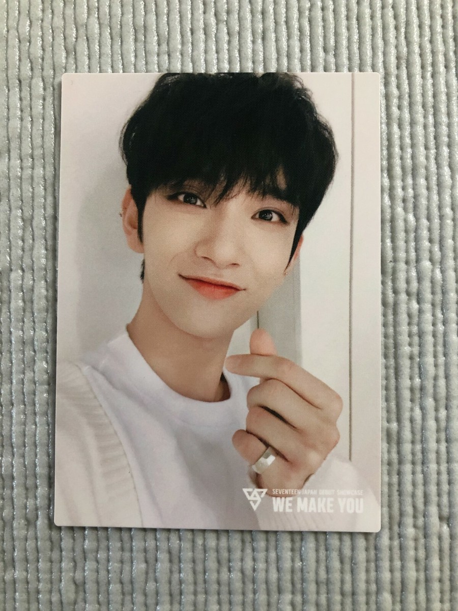 SEVENTEEN JAPAN DEBUT SHOWCASE WE MAKE YOU Official Photo Card