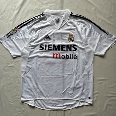 Real Madrid 2004-2005 Away Jersey Beckham #23 Adidas M Deadstock