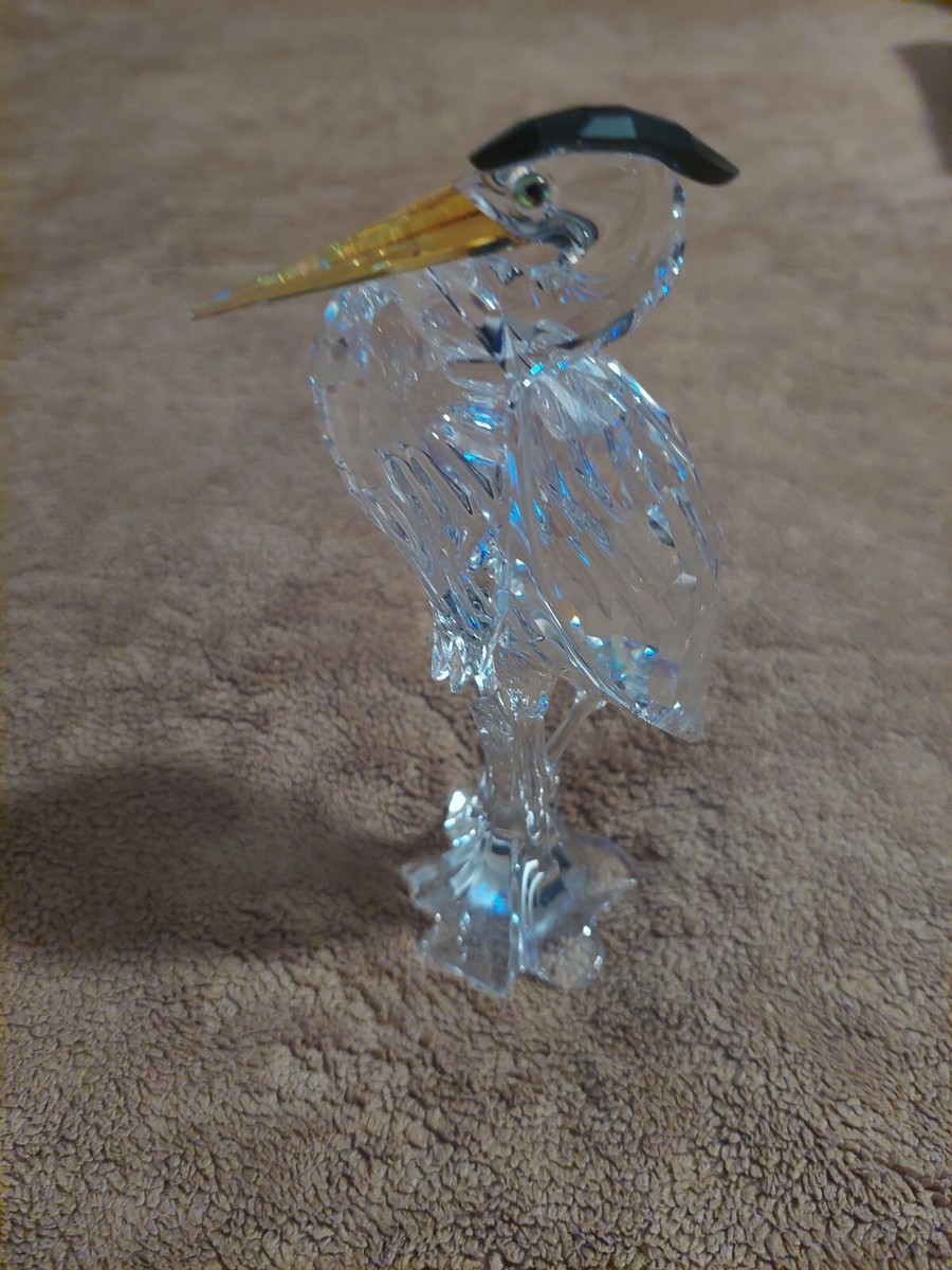 Swarovski Crystal - Silver Heron - Retired #A7670NR000001 | eBay