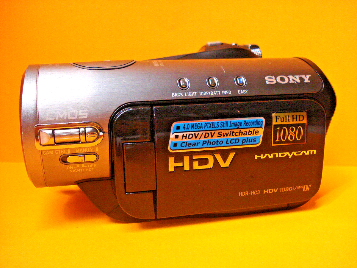 Sony Handycam HDR-HC3 High Definition Camcorder for sale online | eBay