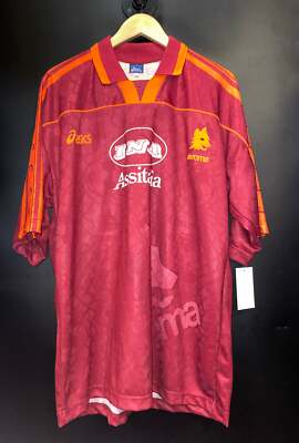 ROMA 1995-1996 ORIGINAL JERSEY Size XL | eBay