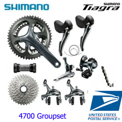 Shimano Tiagra 4700 2x10 Speed Groupset 8pcs Road Bike | eBay