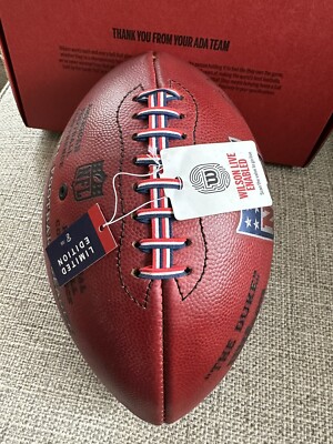 Wilson THE DUKE NFL FOOTBALL limited edition USA 8 of 101 U.S.A