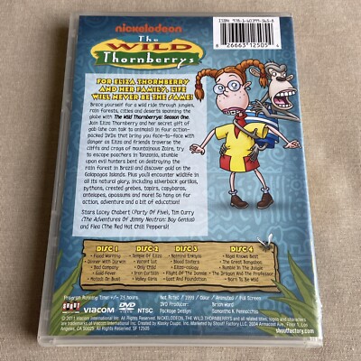 The Wild Thornberrys: First Season One (DVD 1998 4-Disc Set