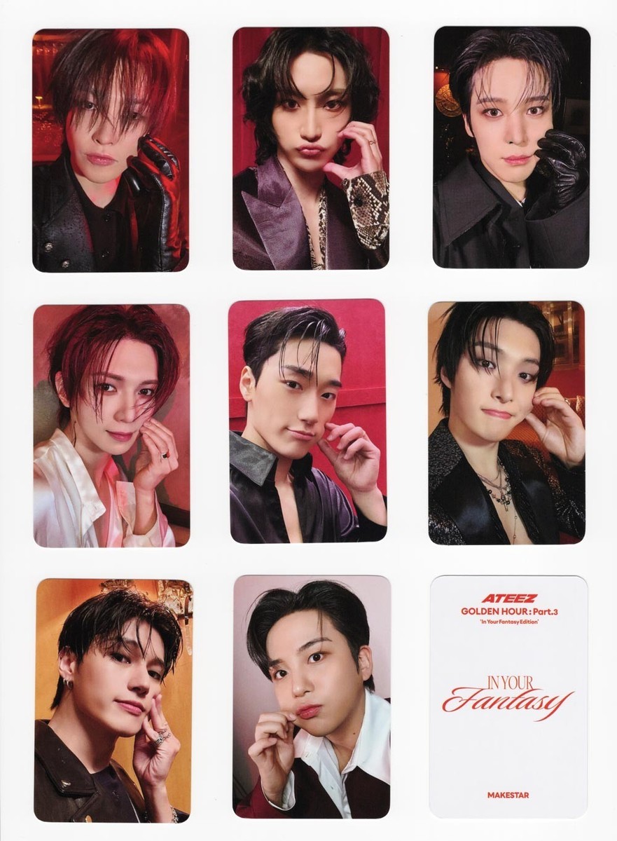 ATEEZ GOLDEN HOUR Pt.3 In Your Fantasy Edition [MAKESTAR] LUCKY