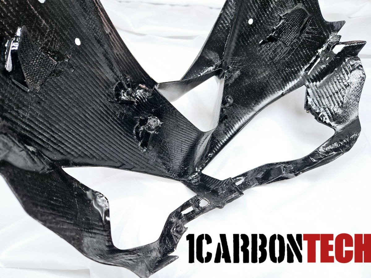 2024-2025-26 KAWASAKI ZX-6R ZX-636 REAL CARBON FIBER FRONT UPPER