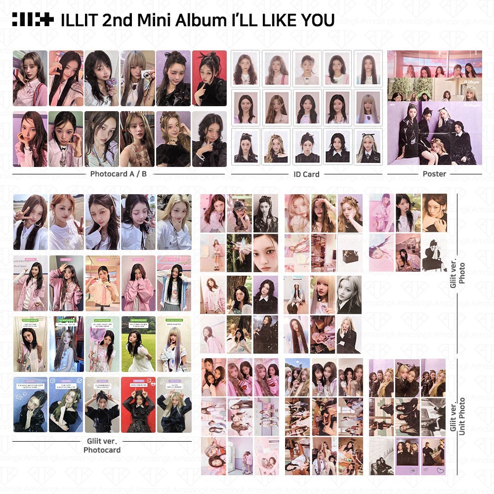 ILLIT 2nd Mini Album I'LL LIKE YOU Gllit Ver To With Between
