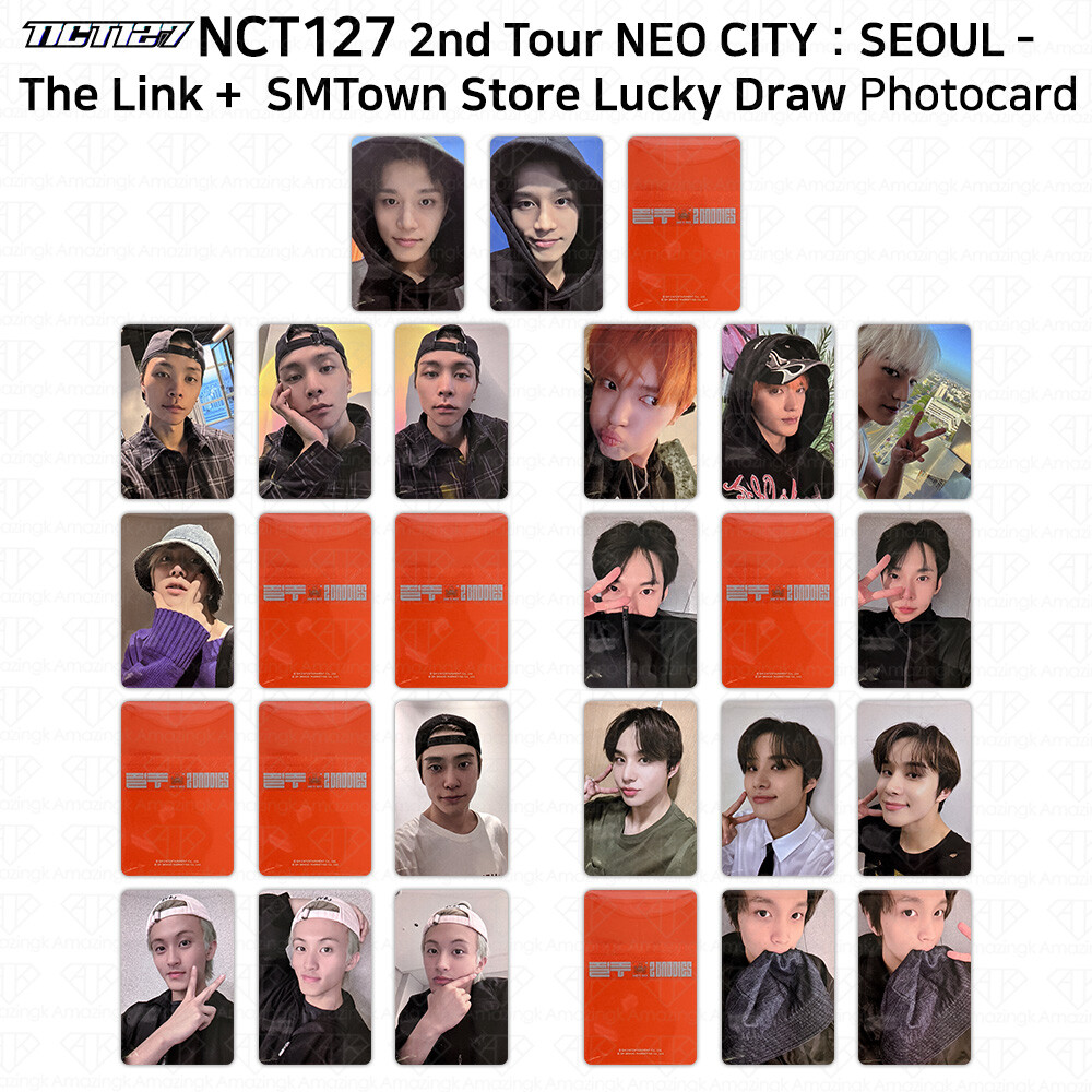 NCT NCT127 2nd Tour Neo City Seoul The Link+ 2 Baddies Lucky Draw