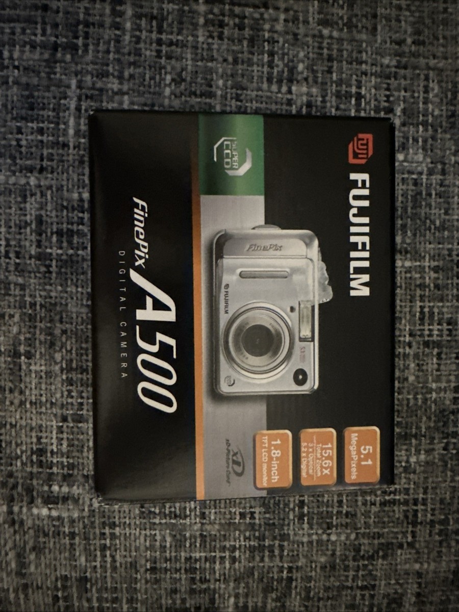 Fujifilm FinePix A Series A500 5.1MP Digital Camera - Silver for
