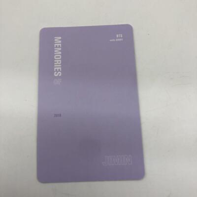 BTS Bangtan Boys JIMIN MEMORIES OF 2018 Blu-ray Limited Official