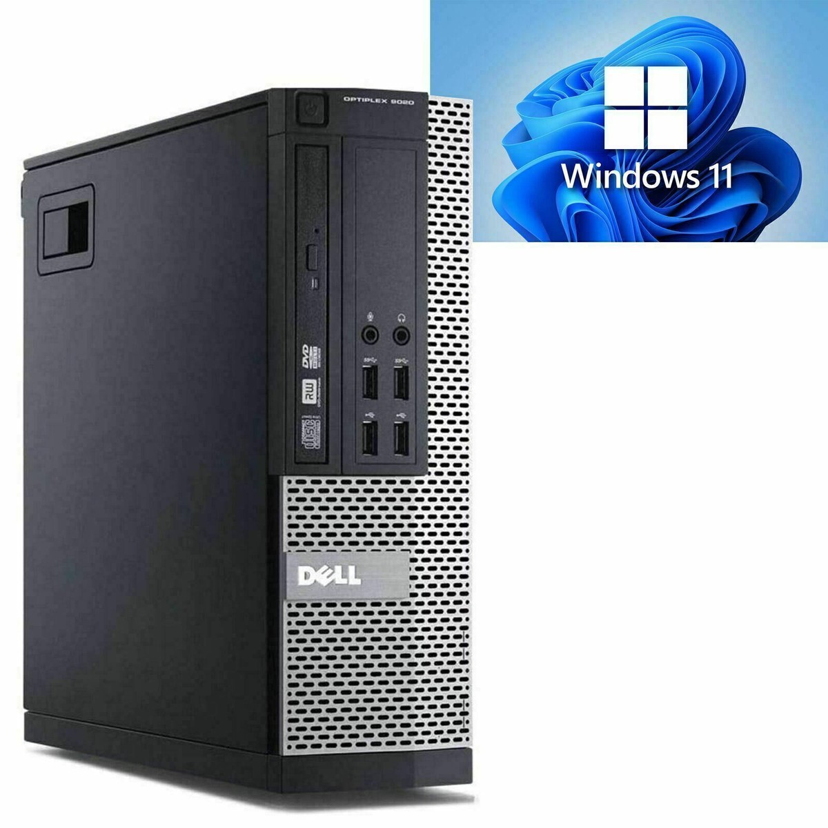 DELL Optiplex Windows 11 Pro Desktop Computer 16GB RAM 480GB SSD