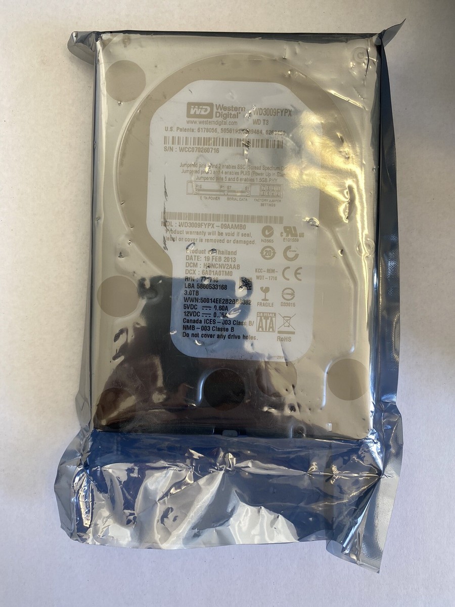 Western Digital WD RE4-GP WD3009FYPX-09AAMB0 3TB IntelliPower 64MB