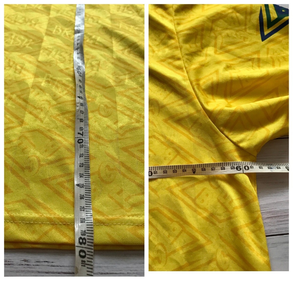 Brazil 1991 - 1993 Home football shirt jersey Umbro size XL | eBay