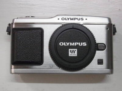 OLYMPUS PEN E-P1 シルバー/ブラック 本体＋電池と充電器 OLYMPUS PEN