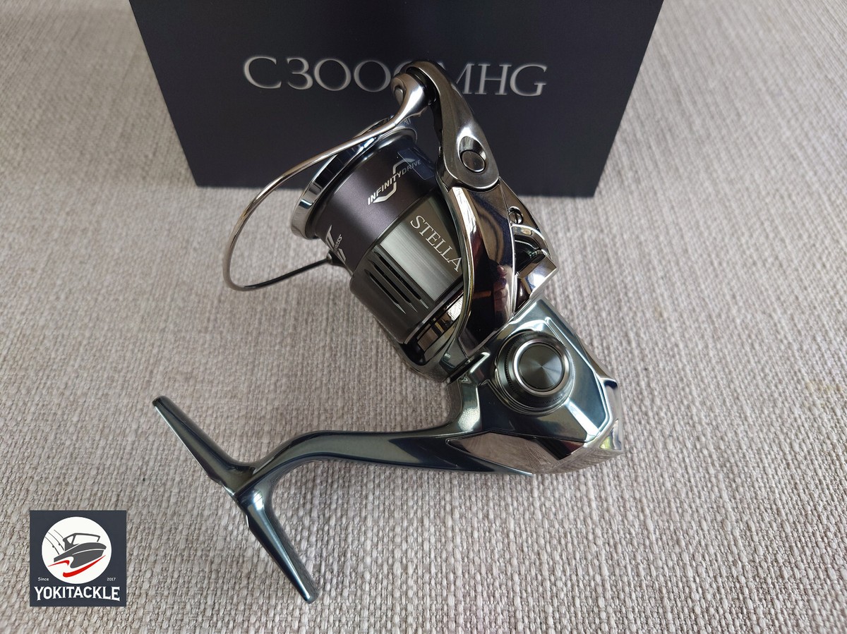 Shimano 22 Stella C3000MHG Spinning Reel-Watch our Product Video