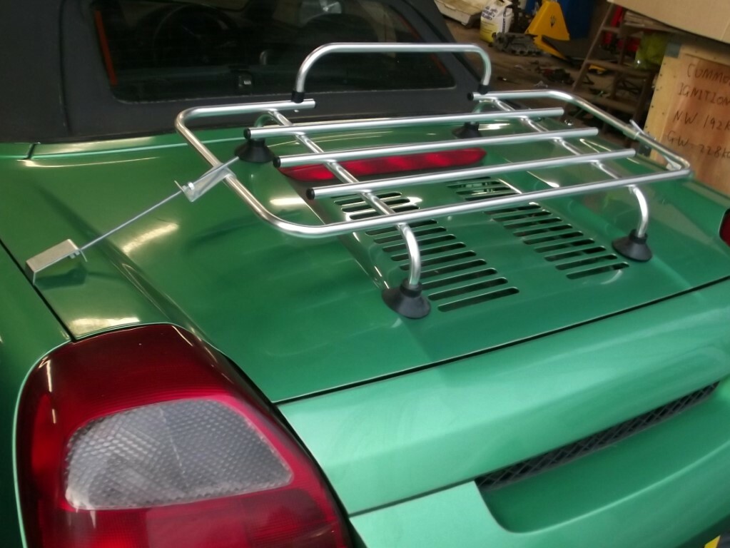 Boot luggage rack / carrier NEW aluminium fits Toyota MR2 mk3 1999